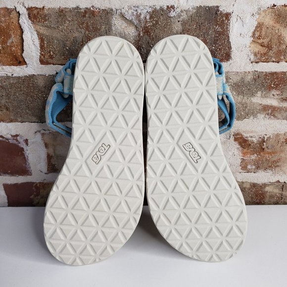 Teva Original Universal Adjustable Sandals Women's Size 7 light Blue SN 1003987 - Picture 9 of 11